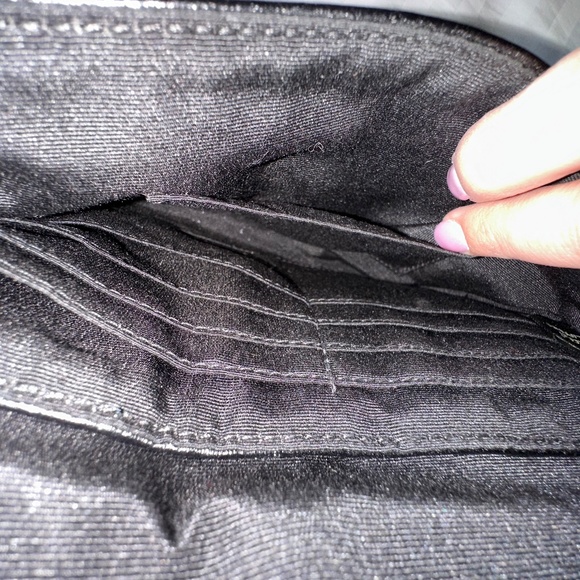 COACH Black Leather Wristlet - Picture 7 of 8